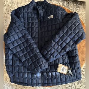 The North Face Dark Blue Quilted Jacket